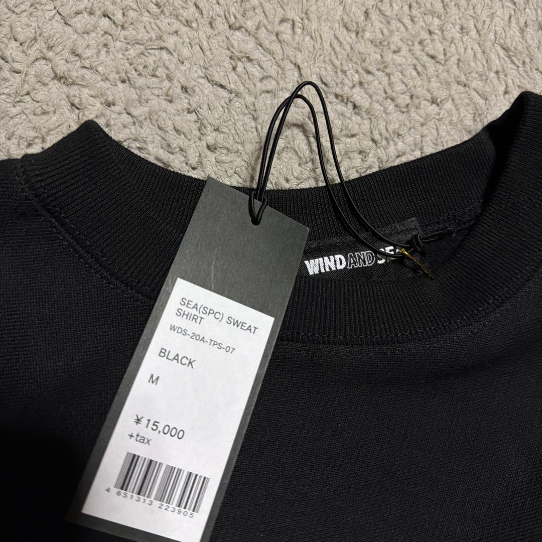 WIND AND SEA スウェット　Crewneck M 黒　ブラック