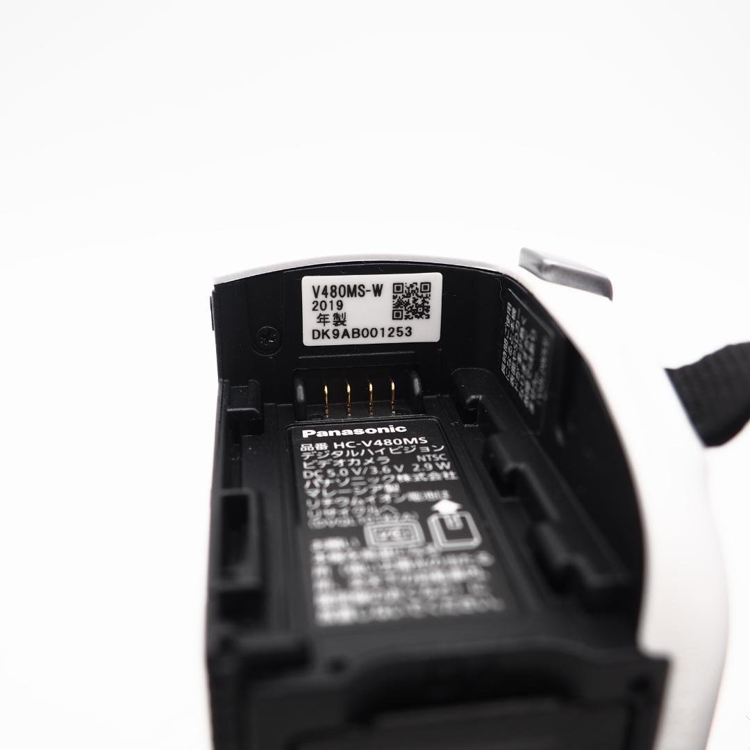 Panasonic HDビデオカメラ V480MS 32GB ホワイト