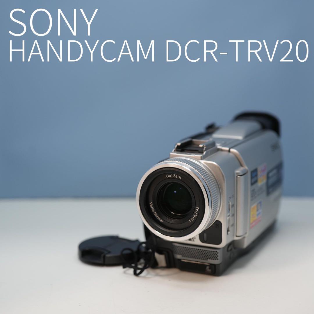 SONY handycam DCR-TRV20 ビデオカメラ a3446