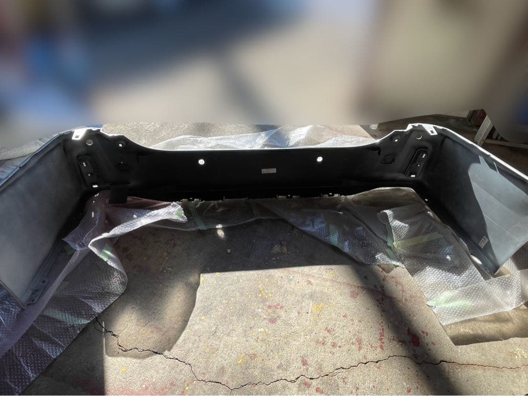 1881☆美品 30アルファード 前期純正エアロ リアバンパー