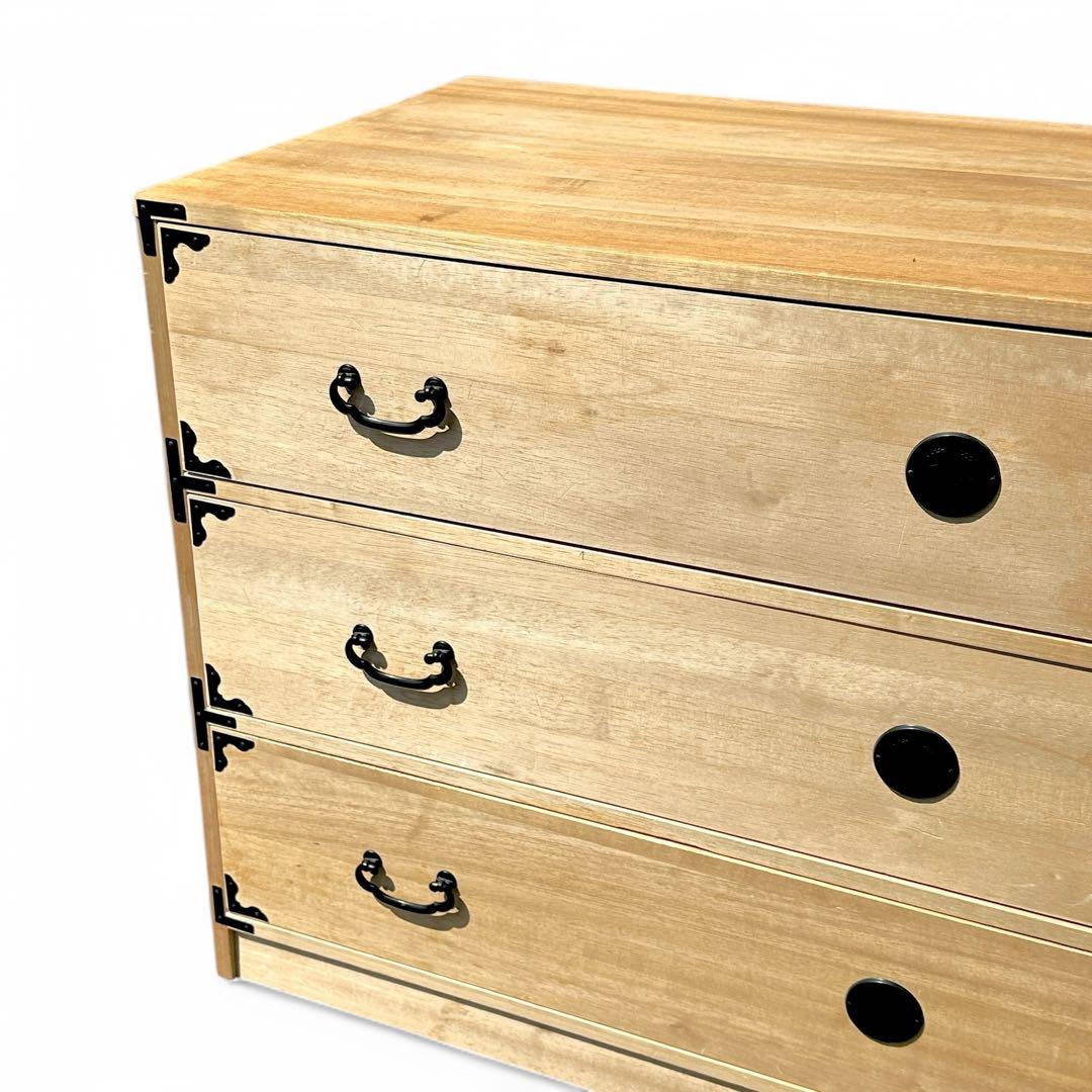 桐箪笥 3段 日本製 内部綺麗な良品です 着物 衣装 収納