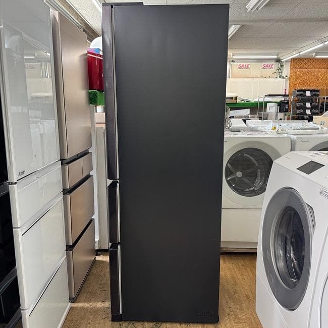 地域限定送料無料　美品【 HITACHI 】日立 冷凍冷蔵庫 R-V38SV