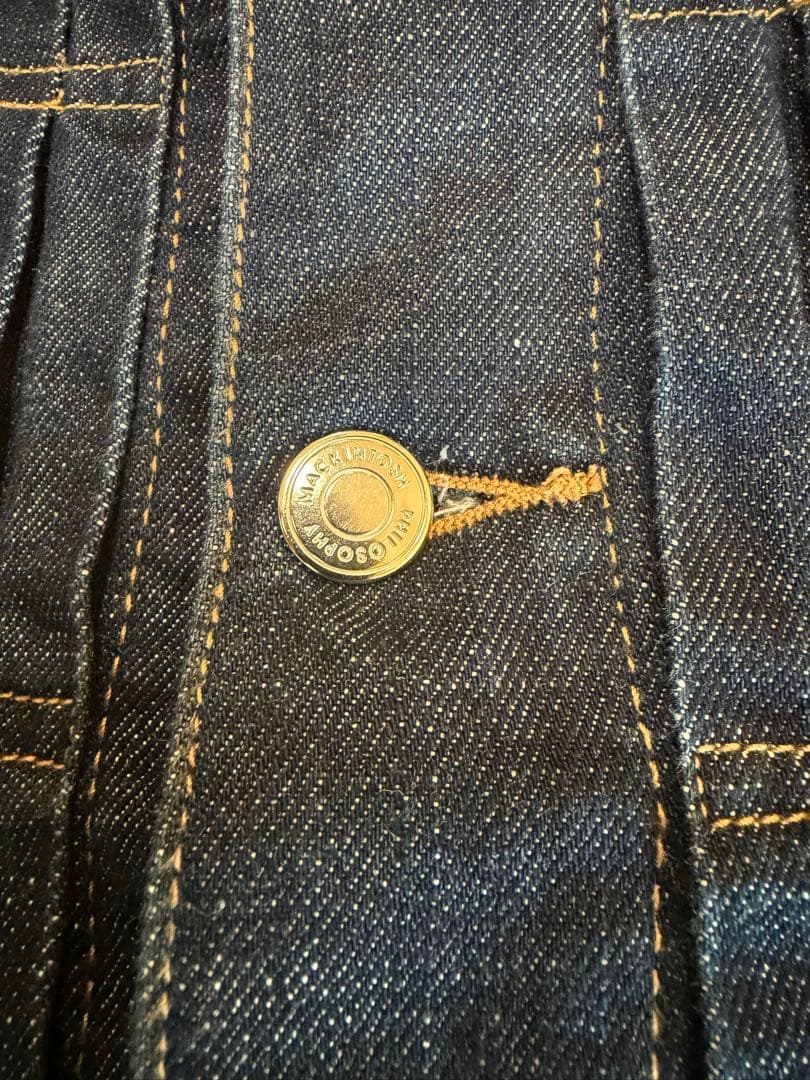 マッキントッシュフィロソフィー　デニムジャケット　レディース　春　ネイビー　38