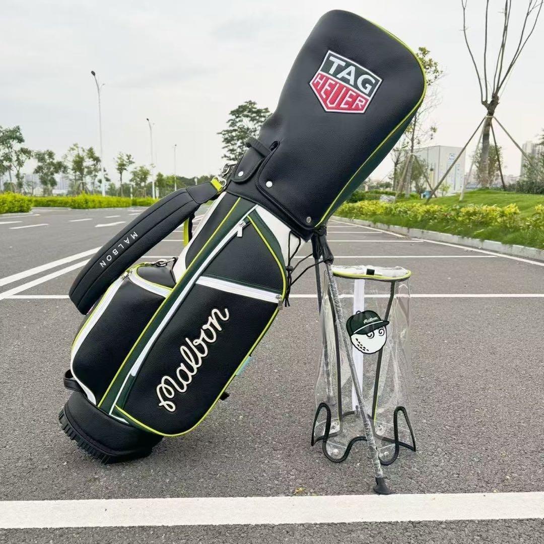 MALBON マルボンゴルフ TAG HEUER キャディバッグ ゴルフバッグ