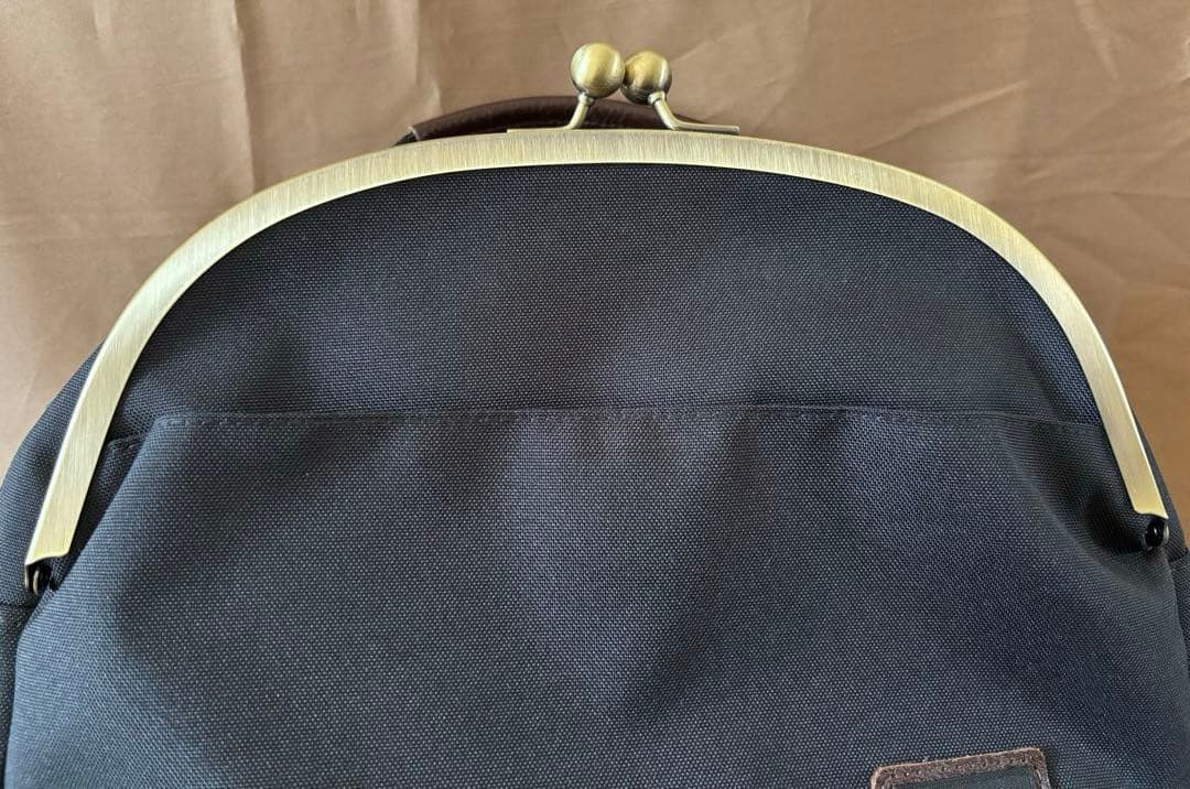 AYANOKOJI がま口ポシェット型ボディバッグ ブラック ショルダー