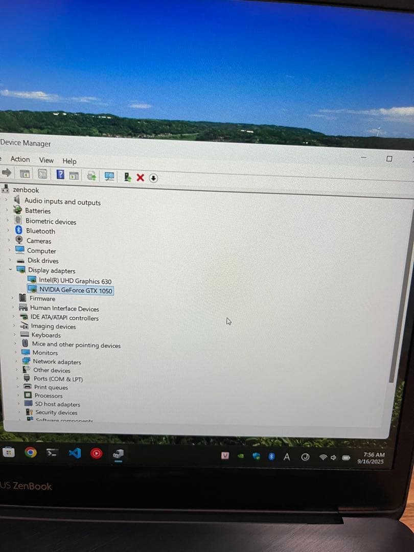 【サンチ】ASUS ZenBook Pro 15 GTX 1050