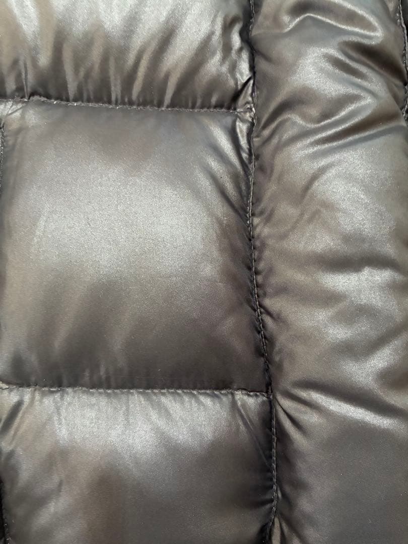 PRADA ダウンジャケット 三角プレート ブラック サイズ40