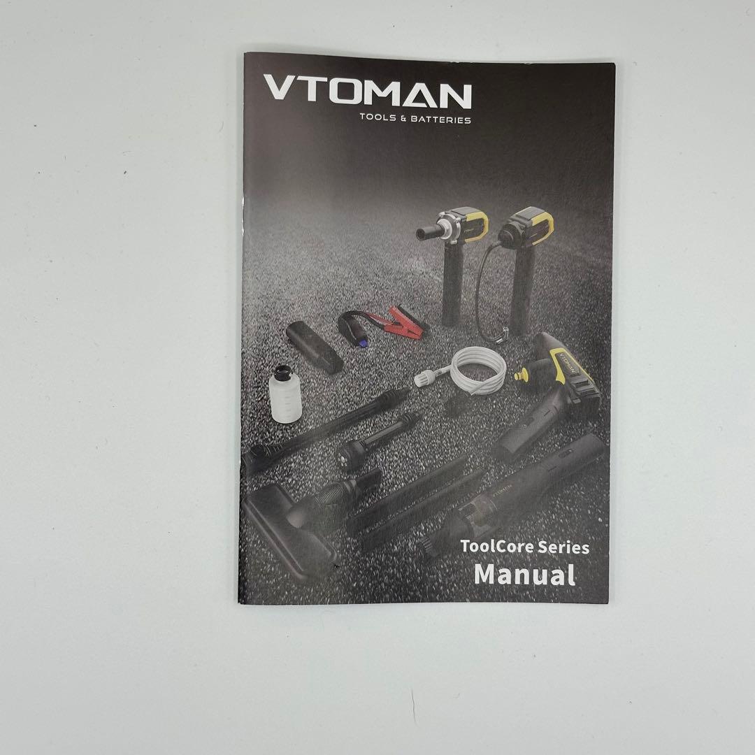 VTOMAN　災害時に役立つ充電も出来る掃除機　カージャンプスターターにも