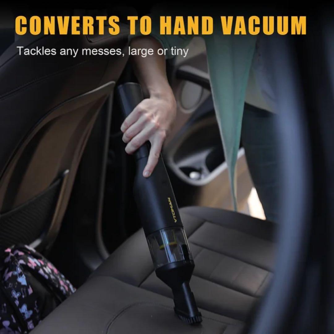 VTOMAN　災害時に役立つ充電も出来る掃除機　カージャンプスターターにも