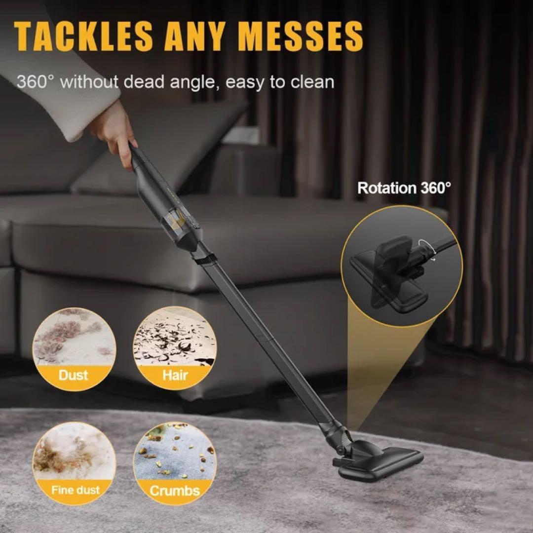 VTOMAN　災害時に役立つ充電も出来る掃除機　カージャンプスターターにも