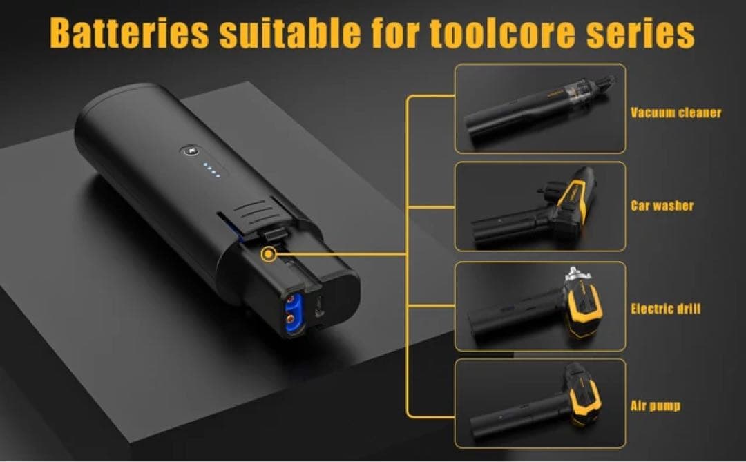 VTOMAN　災害時に役立つ充電も出来る掃除機　カージャンプスターターにも