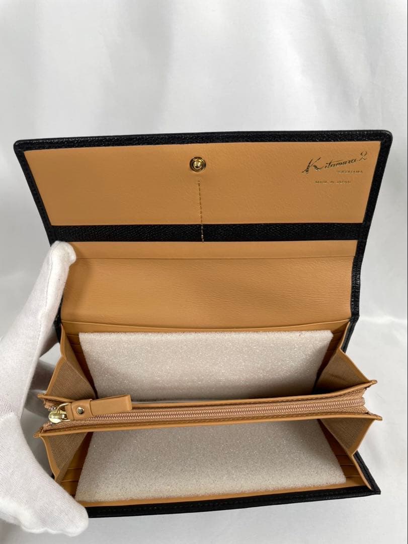 未使用 Kitamura キタムラ 長財布 ロングジップウォレット レザー