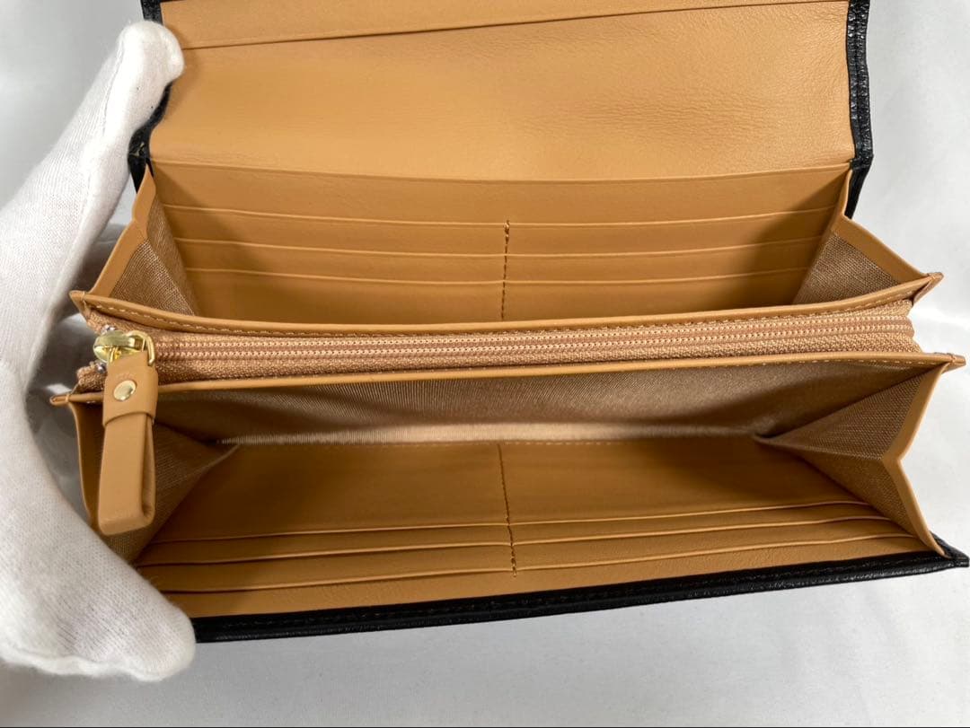 未使用 Kitamura キタムラ 長財布 ロングジップウォレット レザー