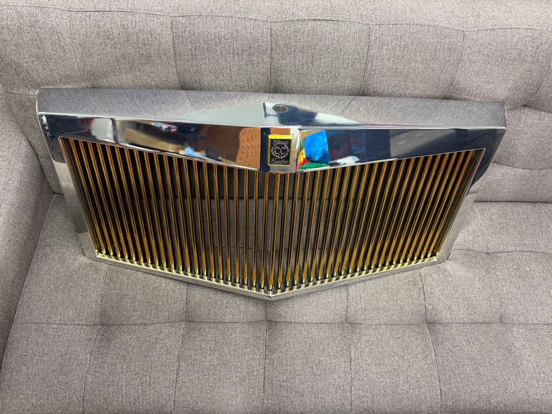 【美品】再メッキ済み キャデラックブロアム クラシックグリル