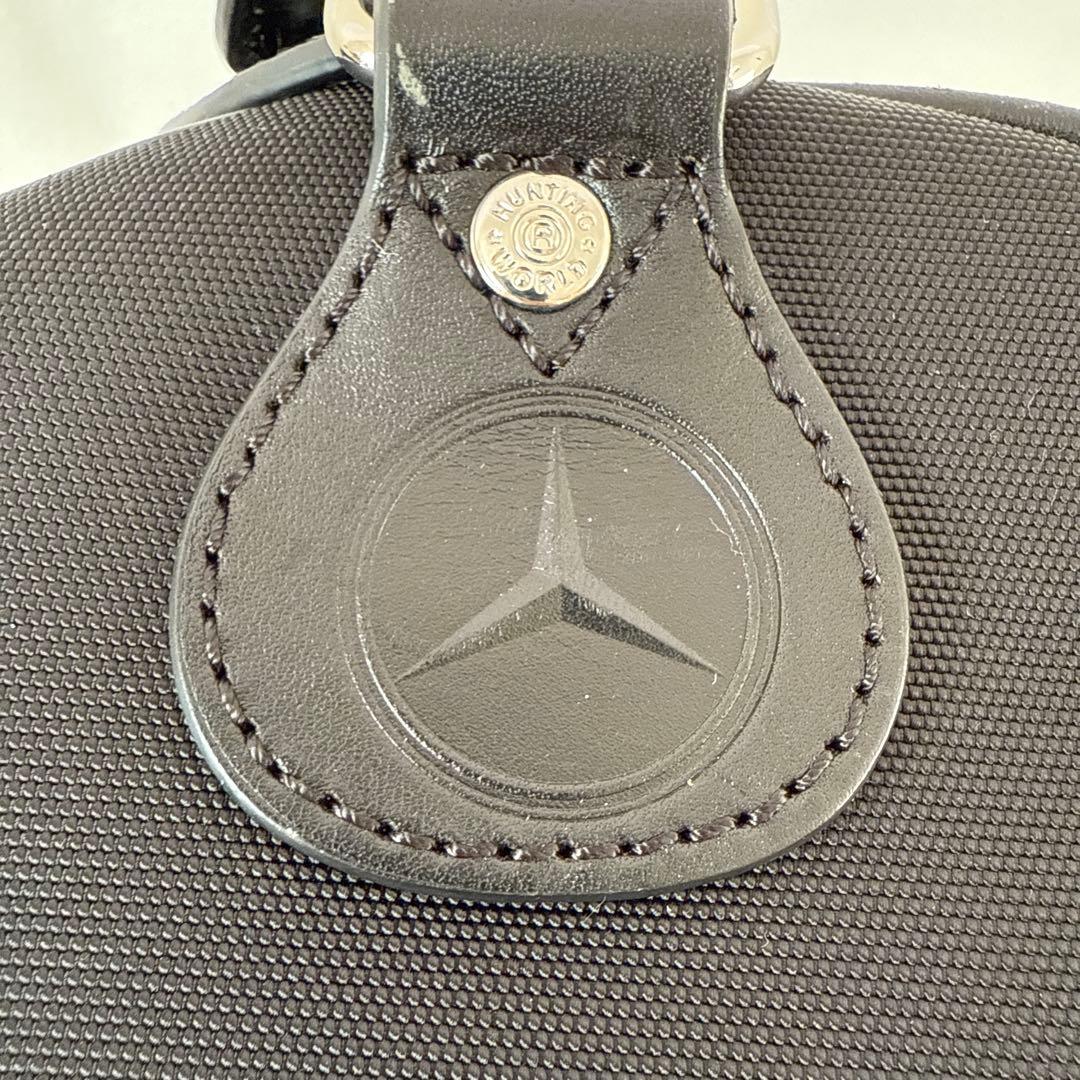 美品　ハンティングワールド ボストン　バッグ2WAY ベンツ　限定　コラボ