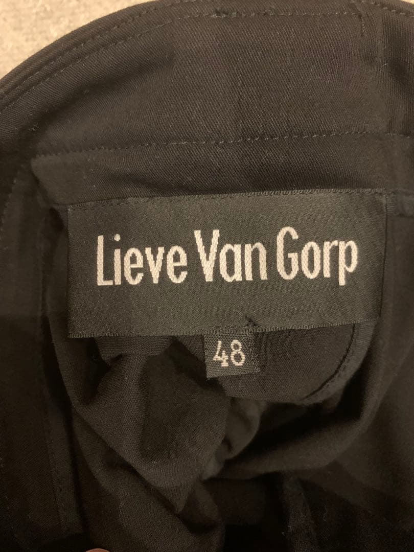 lieve van gorp 黒 スキニーパンツ 48