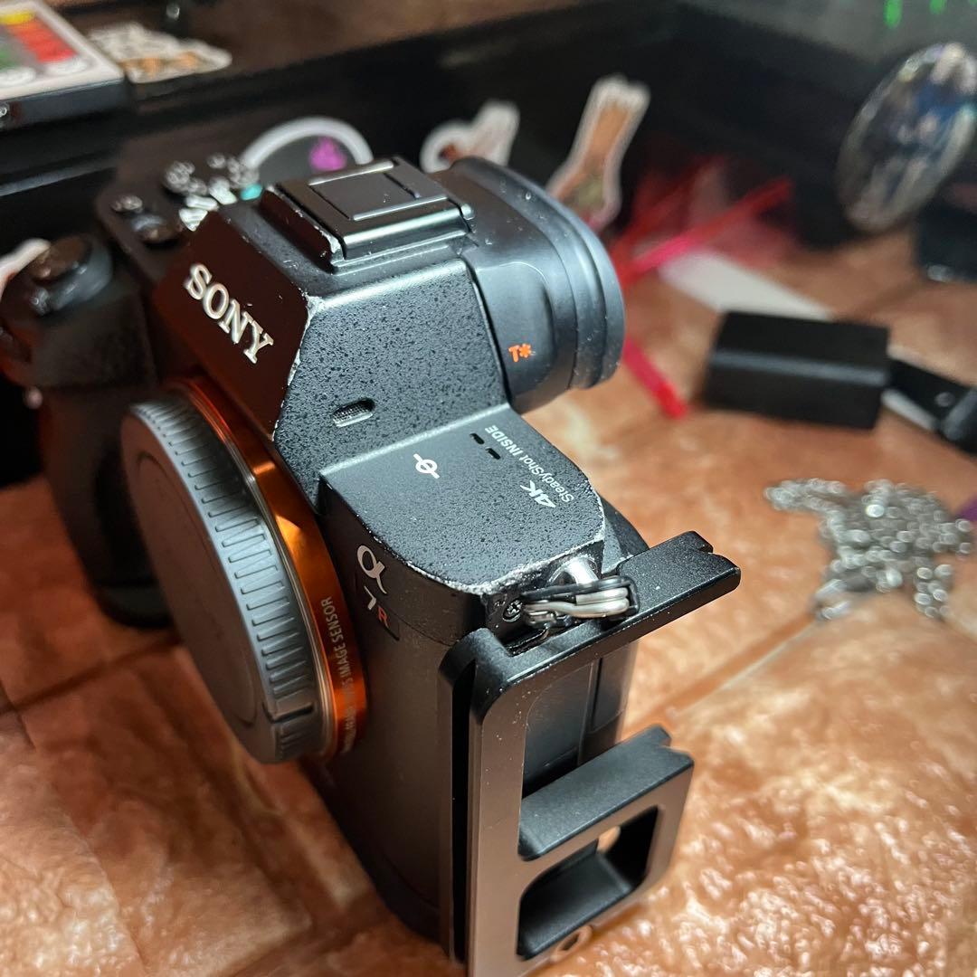 ソニー　SONY α7RⅡ 7R2 本体 非純正バッテリー 純正バッテリー