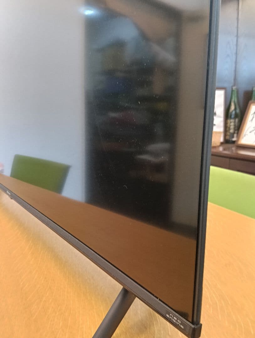 h【ジャンク】Hisense　50型 大型液晶テレビ 画面ひび割れ　50E65G