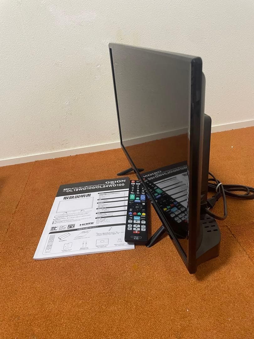 あおさん  ORION テレビ 24V型 2019年製