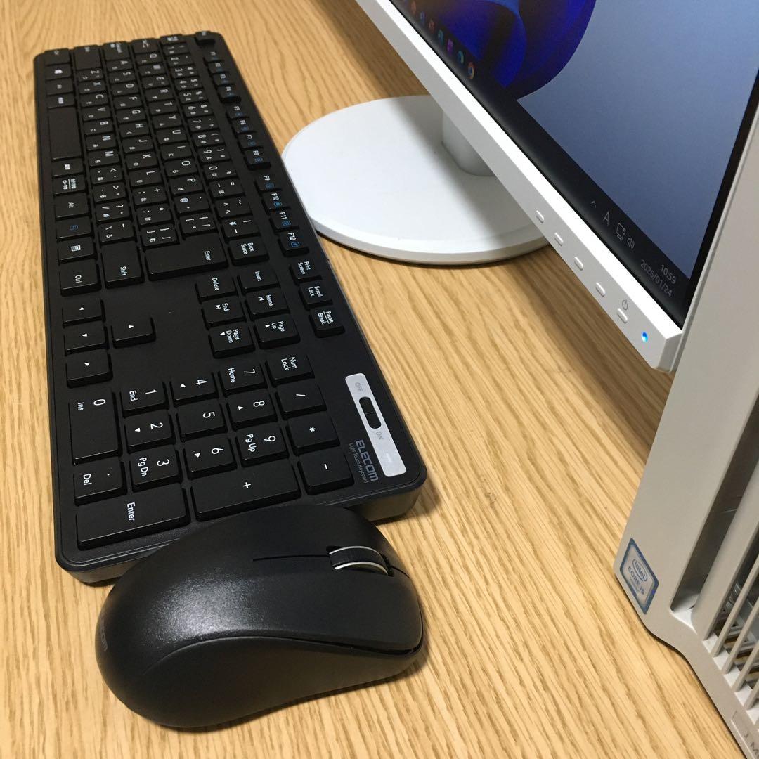 NEC Mate Win11 強力i5 8Gメモリ 快適SSD&HDD 23.8