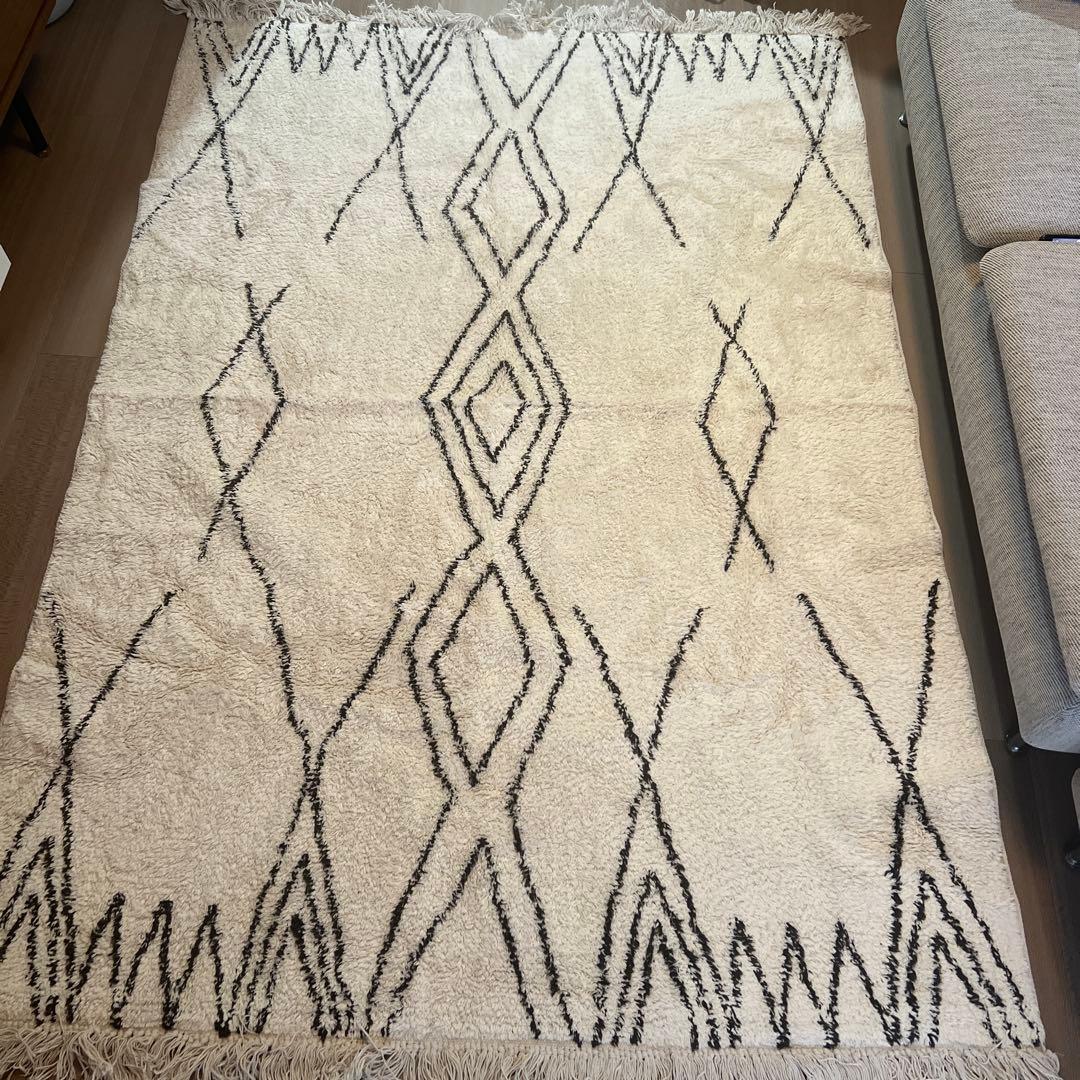 最終お値下げ◎actus CRIMBLEラグ 140×200cm