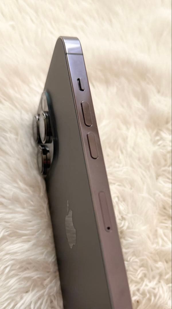 美品　アップル　iPhone 14 プロマックス　ディープ　パープル