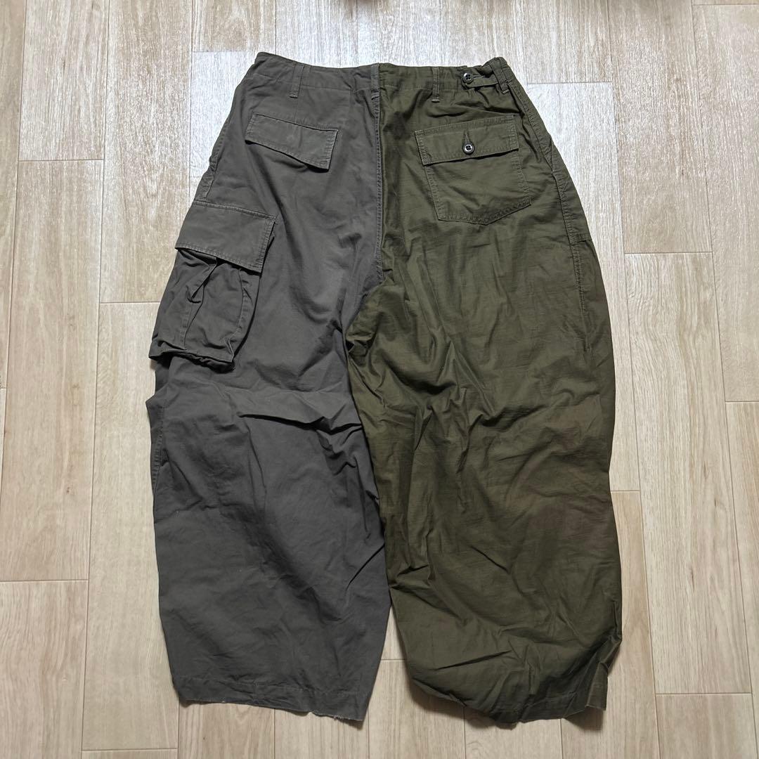 NEEDLES × BEAMS BOY ヒザデルパンツ ミリタリーパンツ