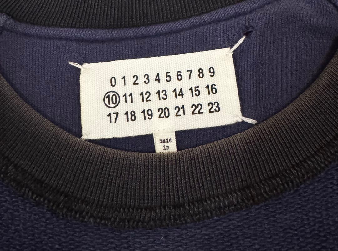 マルタンマルジェラ 10 2014 インサイドアウトスウェット