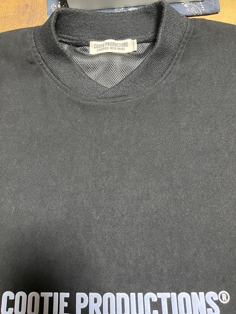 トップス COOTIE Polyester Velour Football L/STee