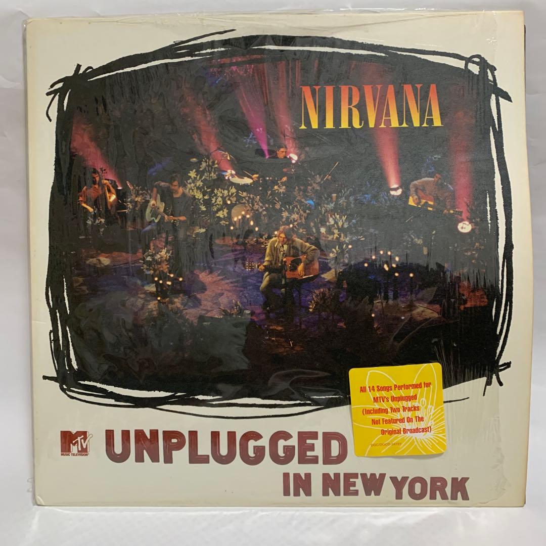 NIRVANA UNPLUGGED IN NEW YORK レコード