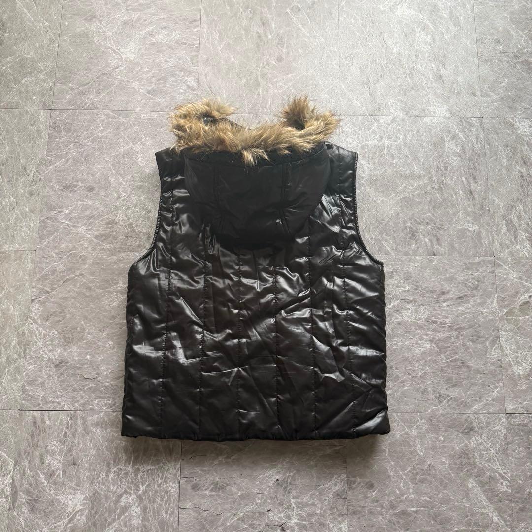 ジャケット・アウター 00s archive reversible far vest y2k