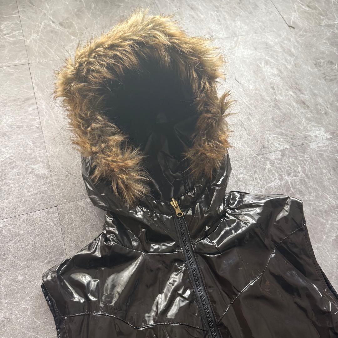 ジャケット・アウター 00s archive reversible far vest y2k