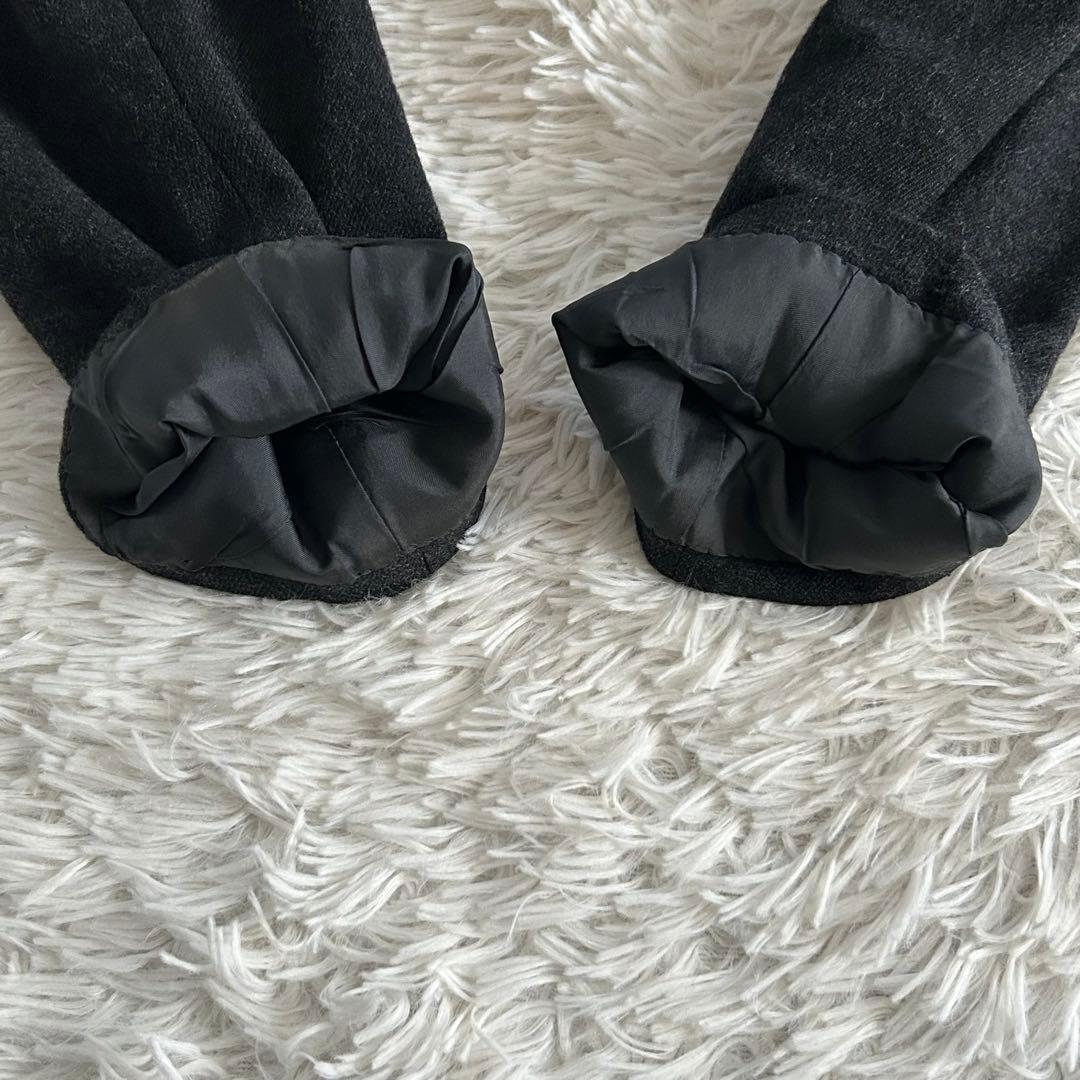 コムデギャルソンオム 田中オム ダブルテーラードジャケット チャコールグレー