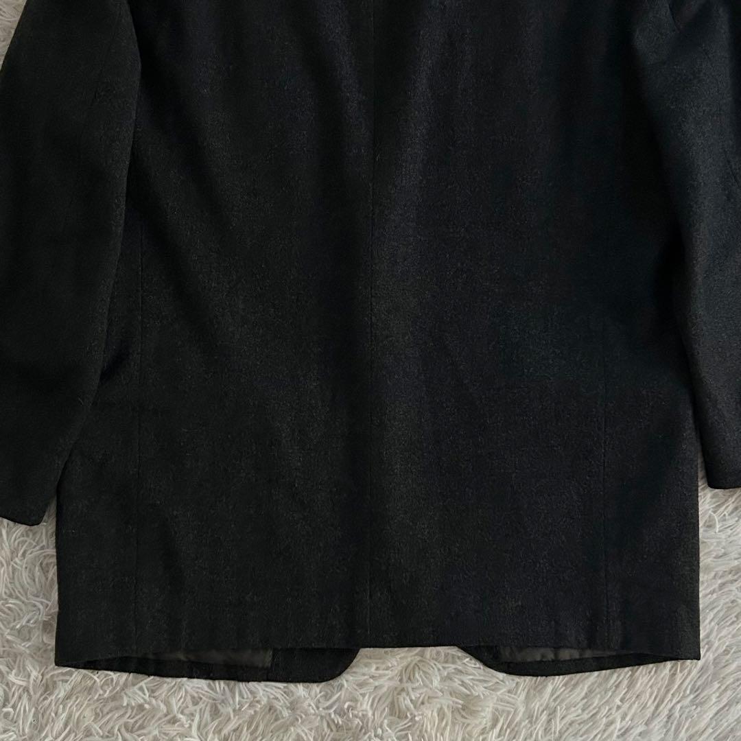 コムデギャルソンオム 田中オム ダブルテーラードジャケット チャコールグレー