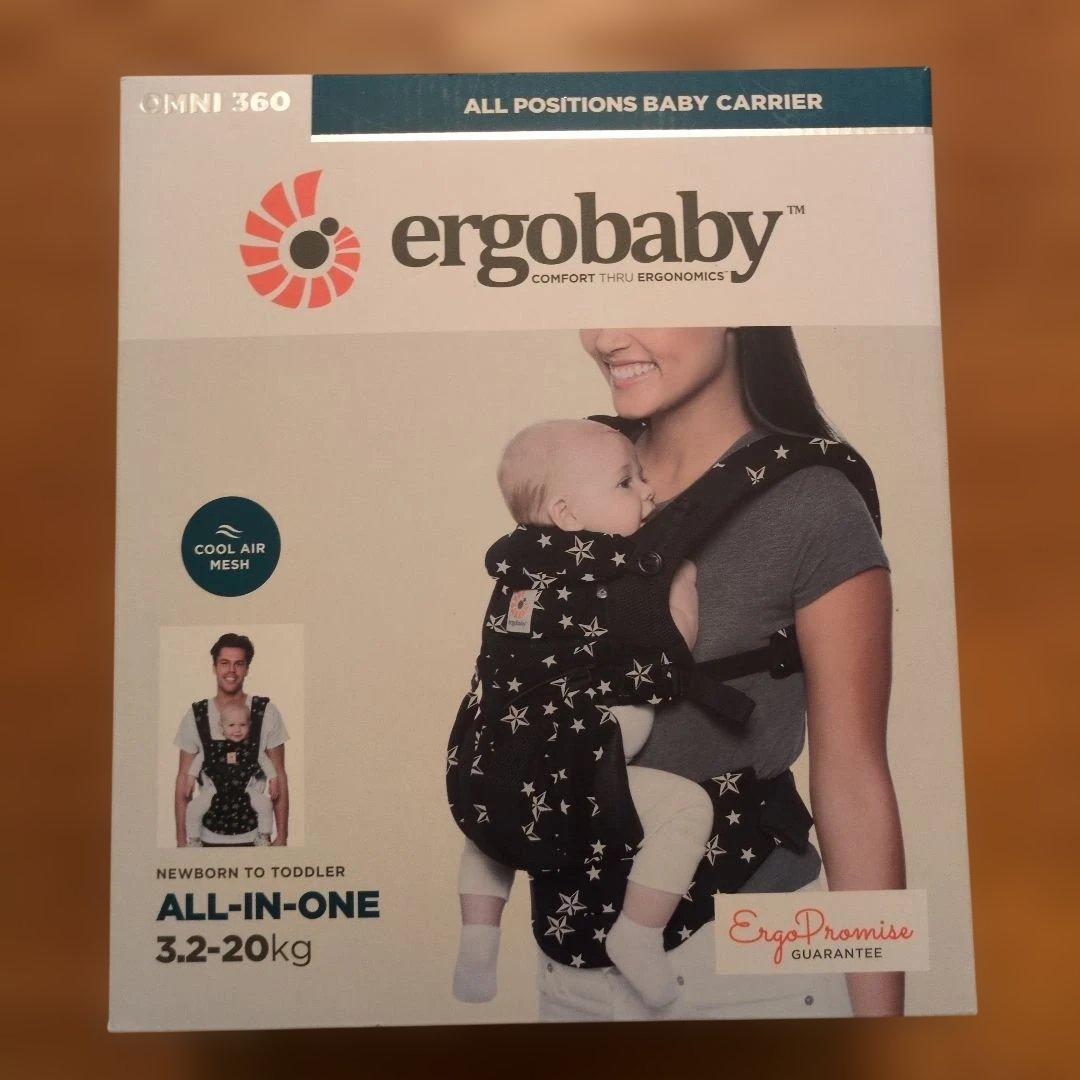 ergobaby OMNI 360 エルゴベビー ブラックスター 抱っこ紐