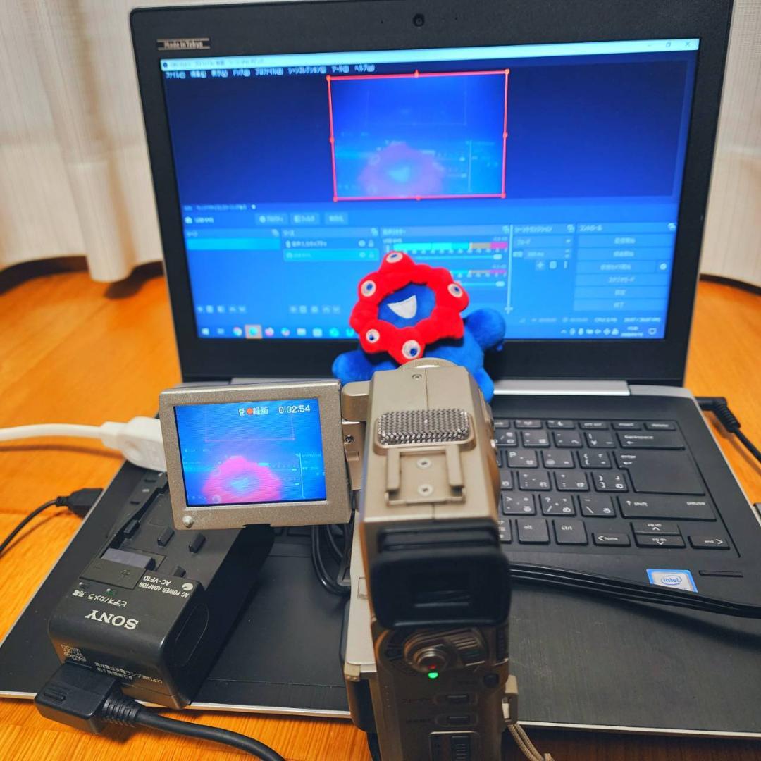 【動作確認済】SONY 高画質 MiniDV ビデオカメラ DCR-PC1