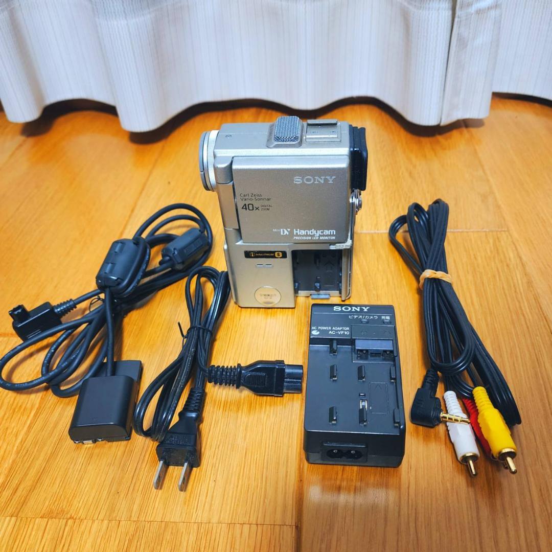 【動作確認済】SONY 高画質 MiniDV ビデオカメラ DCR-PC1