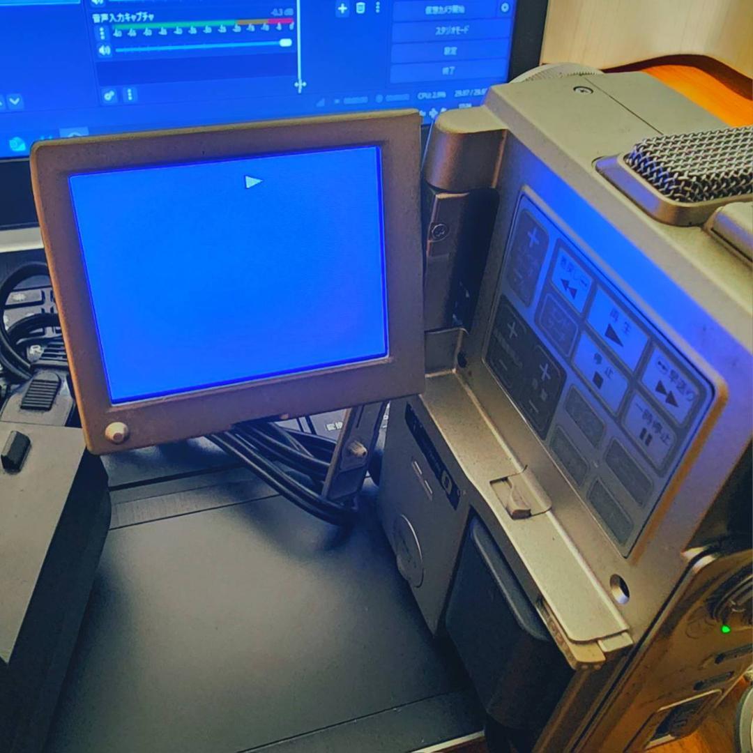 【動作確認済】SONY 高画質 MiniDV ビデオカメラ DCR-PC1