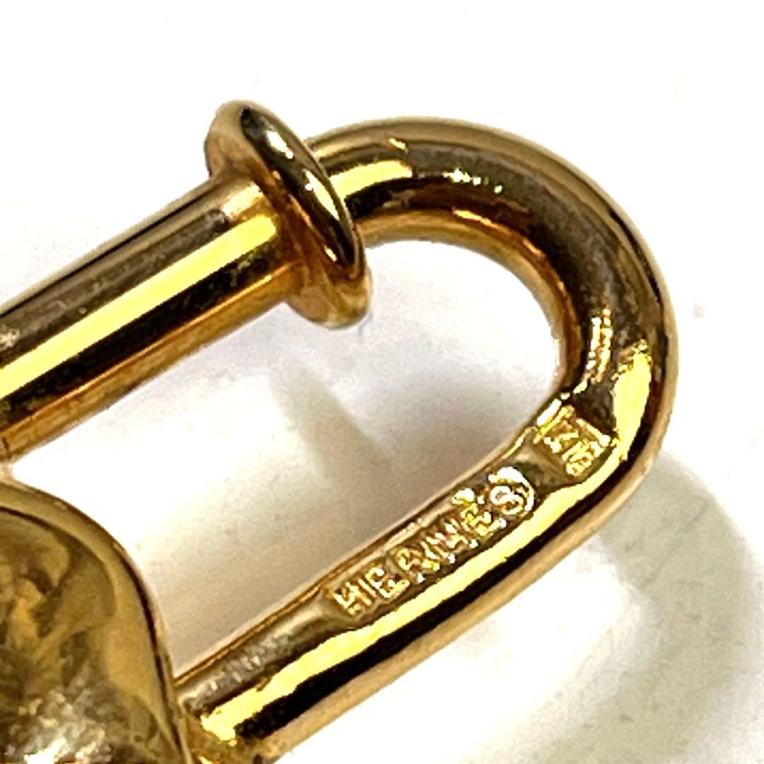 HERMES カデナ エレファント ゴールド チャーム