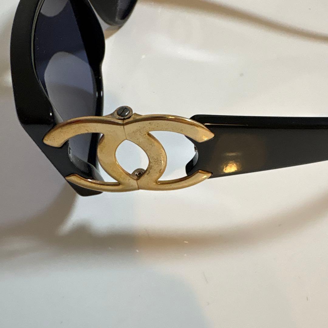 CHANEL レディース ブラック サングラス