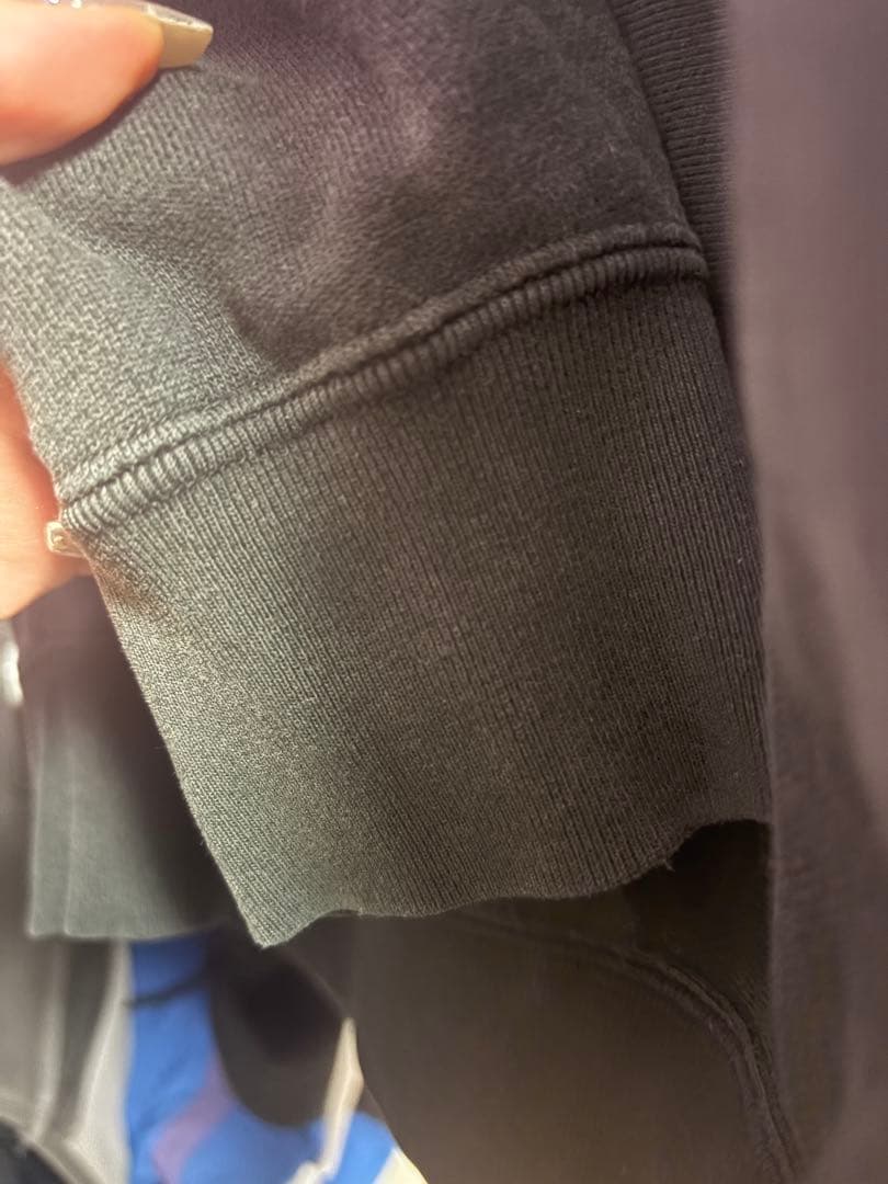 A BATHING APE ブラック スウェット M