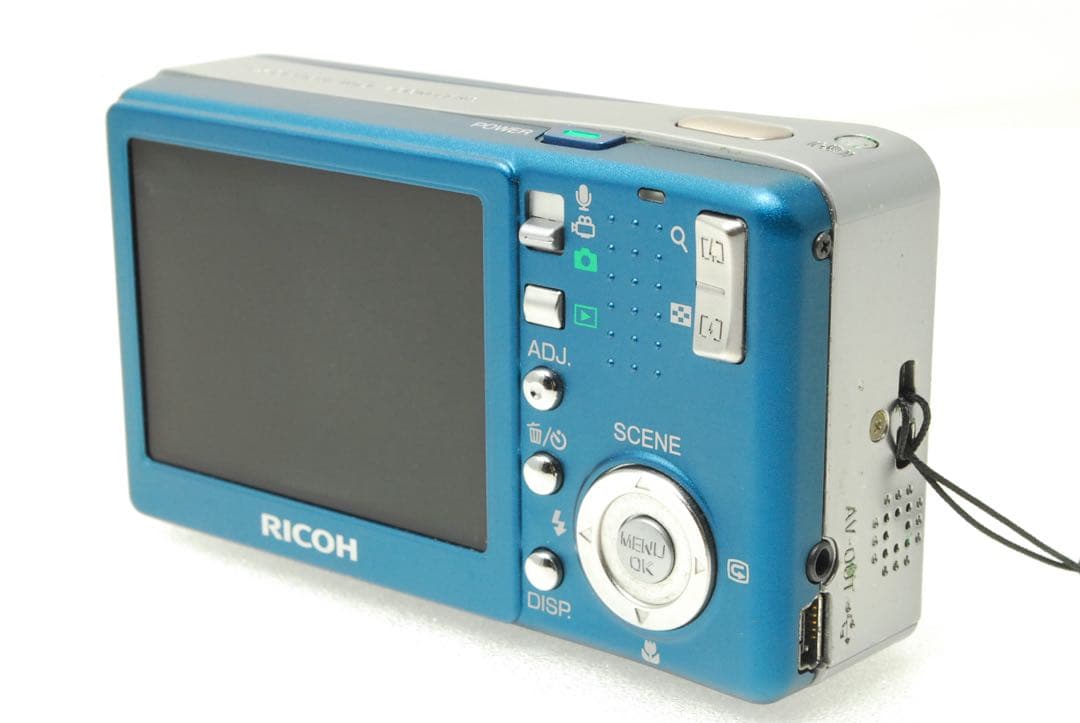 RICOH Caplio R4❤️スマホ転送 ブルー 動作確認済 リコー コンデジ