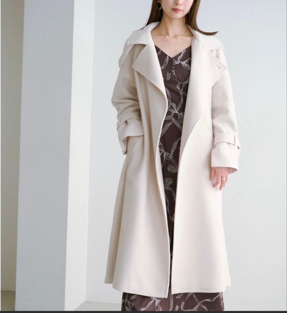 スナイデル リボンスリーブデザインワンピース size2 りぼん柄オケージョン