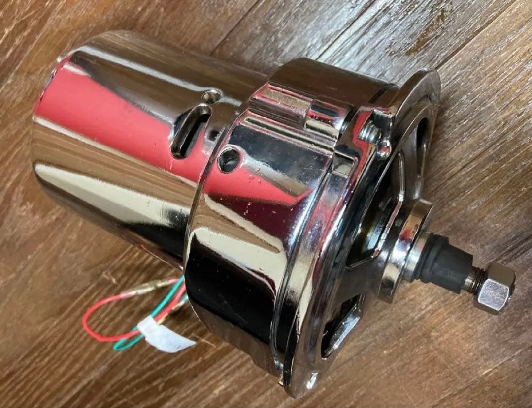 ジャンク扱い★EMPI★空冷ワーゲン・オルタネーター★75A★クローム仕上げ