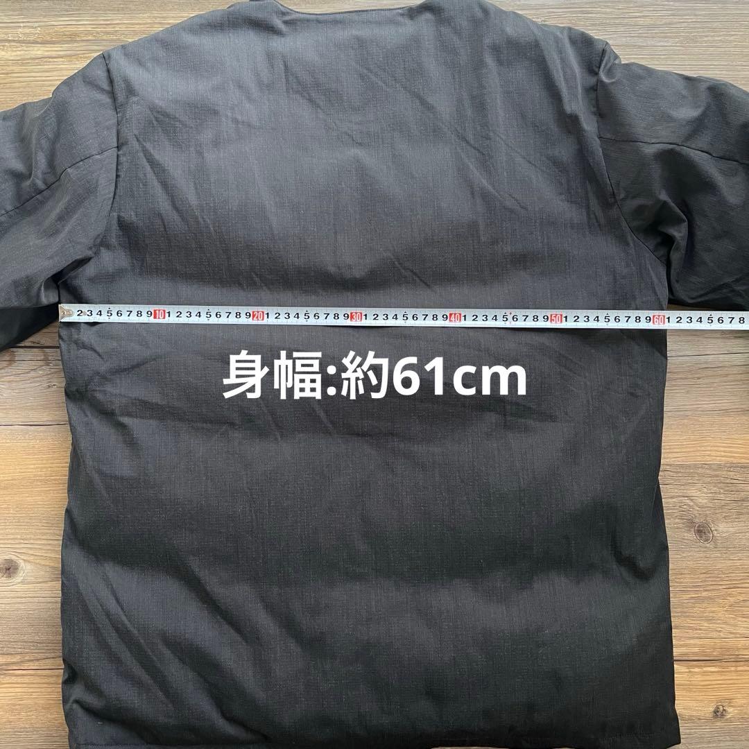 NANGA ヒノックリップストップ インナーダウン カーディガン　ナンガ　XL