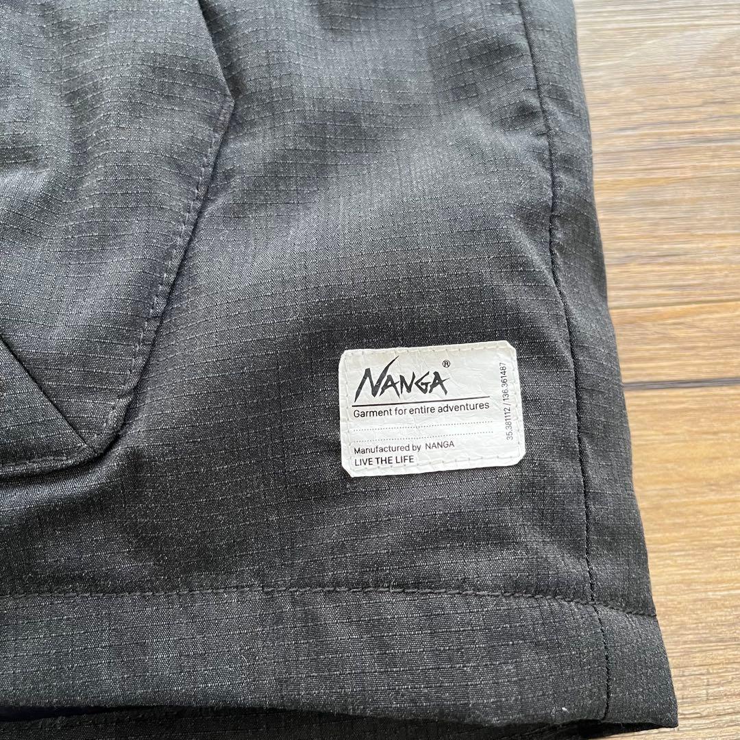 NANGA ヒノックリップストップ インナーダウン カーディガン　ナンガ　XL