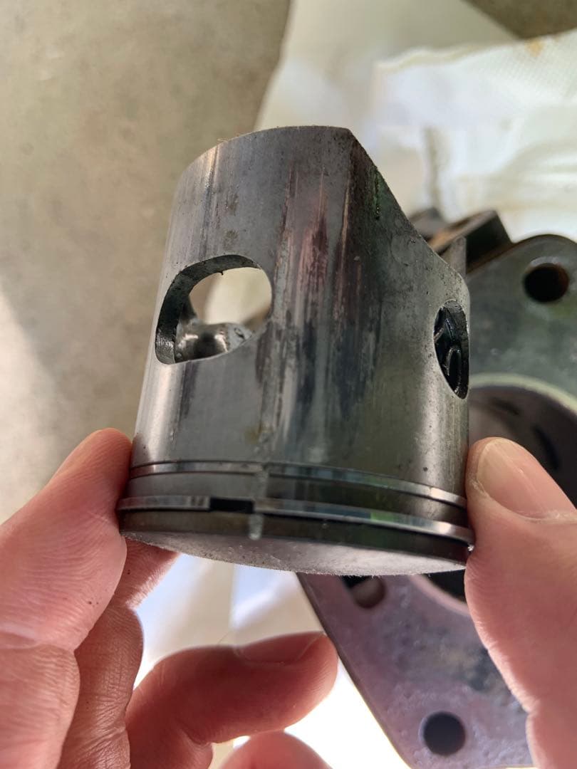 DAYTONA ボアアップキット　ピストン　シリンダー