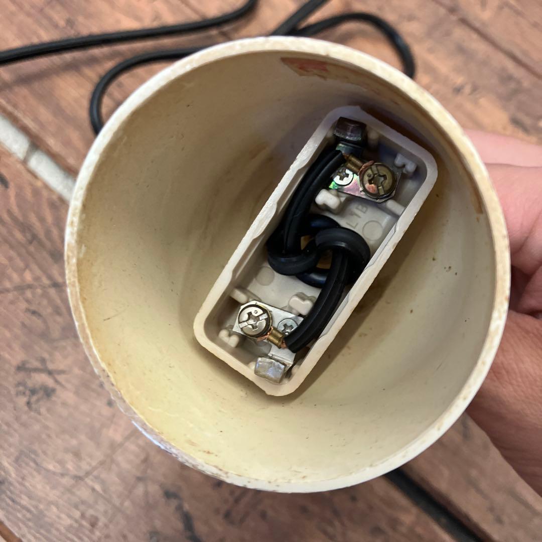 昭和レトロ ナショナル スクエア型 シェードランプ ペンダントライト 天井照明