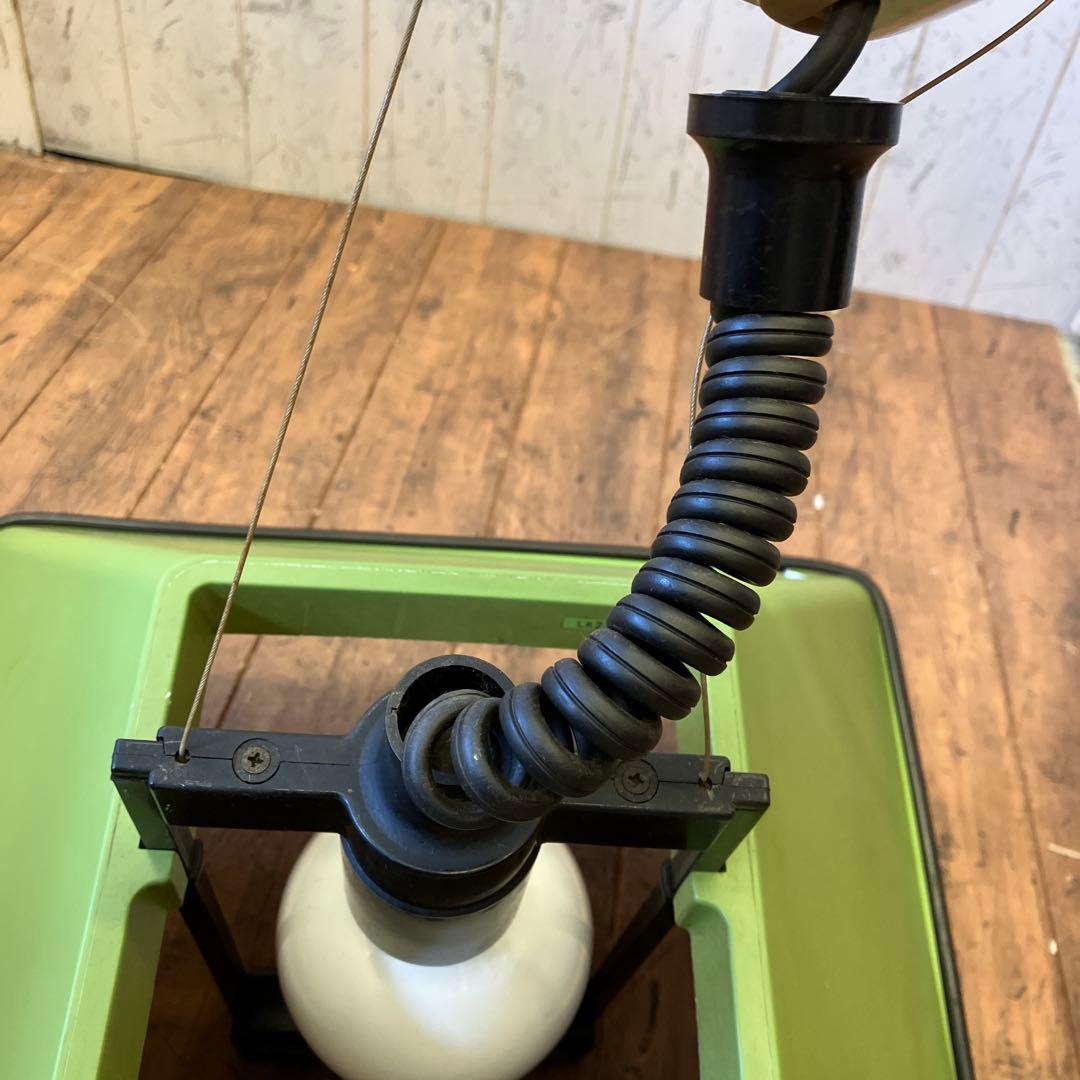 昭和レトロ ナショナル スクエア型 シェードランプ ペンダントライト 天井照明