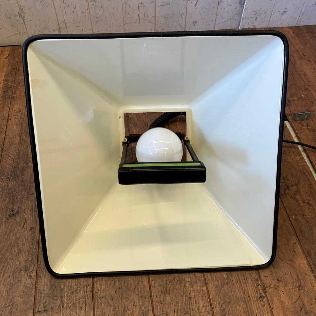 昭和レトロ ナショナル スクエア型 シェードランプ ペンダントライト 天井照明